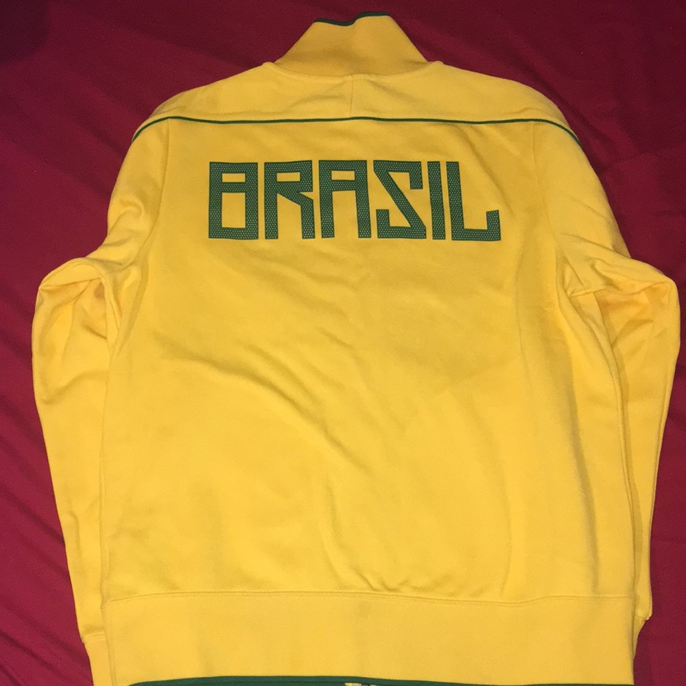 Nike Brazil (Brasil) CBF Soccer Zip-Up.
